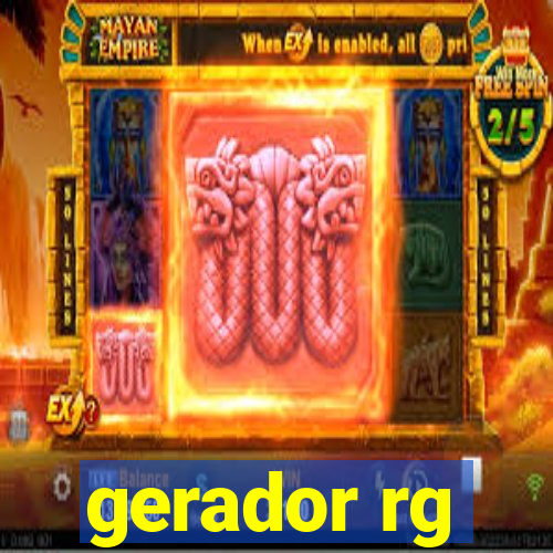 gerador rg